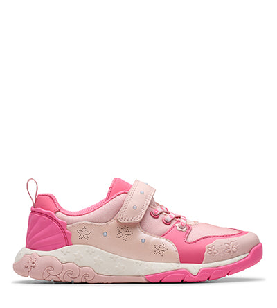 CLARKS TIDAL SHELL K PINK G FIT Clarks