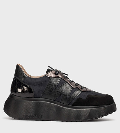 WONDERS A-3631 NEGRO NYLON Wonders