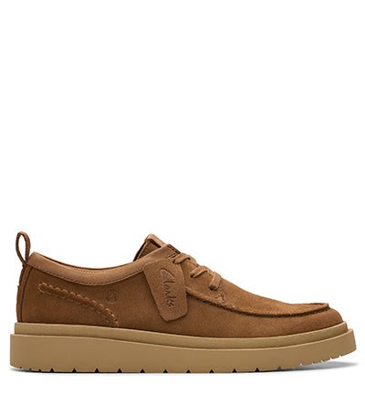 CLARKS POLDEN MOCC COLA SUEDE Clarks
